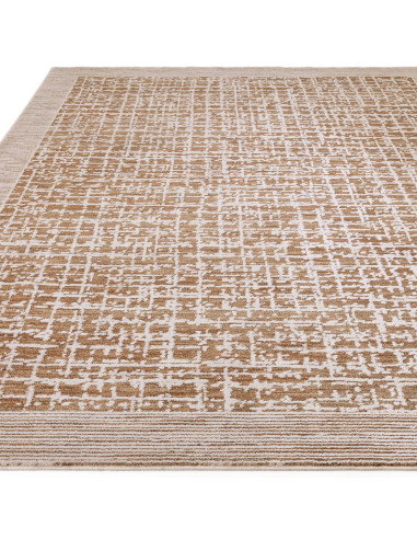 Tappeto Anders AN11 Beige/Natural: eleganza e comfort per ambienti boho chic ed etnici, con design moderno e facile manutenzion