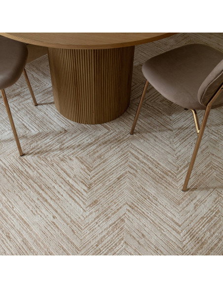 Tappeto Anders AN12 Beige/Natural: design boho chic e materiali resistenti per un tocco elegante e confortevole in ogni ambient