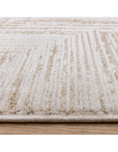 Tappeto Anders AN12 Beige/Natural: design boho chic e materiali resistenti per un tocco elegante e confortevole in ogni ambient