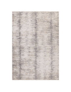 Tappeto Anders AN14 Grey: design astratto moderno, perfetto per ambienti boho chic ed etnici. Resistente, confortevole e facile
