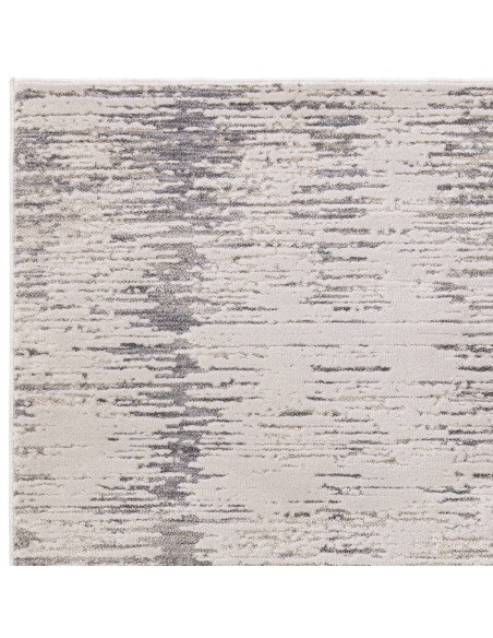 Elevate your space with the Anders AN14 Grey boho rug, featuring a durable, abstract fantasy design in soothing neutral tones.