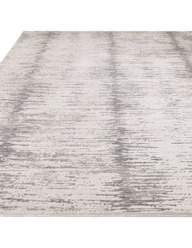 Elevate your space with the Anders AN14 Grey boho rug, featuring a durable, abstract fantasy design in soothing neutral tones.