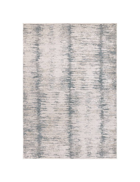 Tappeto Anders AN15 Blue: design astratto boho chic, resistente e facile da pulire, perfetto per ambienti moderni e raffinati.