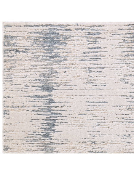 Tappeto Anders AN15 Blue: design astratto boho chic, resistente e facile da pulire, perfetto per ambienti moderni e raffinati.