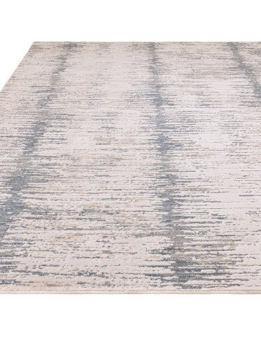 Tappeto Anders AN15 Blue: design astratto boho chic, resistente e facile da pulire, perfetto per ambienti moderni e raffinati.