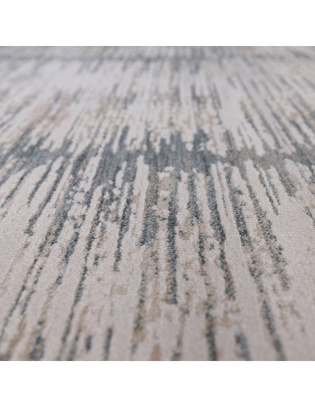 Tappeto Anders AN15 Blue: design astratto boho chic, resistente e facile da pulire, perfetto per ambienti moderni e raffinati.