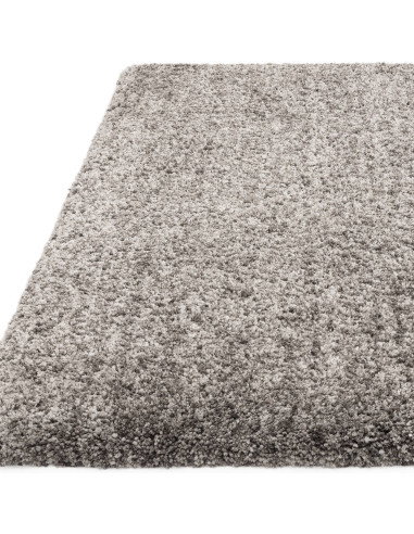 Add cozy elegance to your space with the Barnaby Grey boho rug, featuring plush hand-made texture and durable, easy-care microf