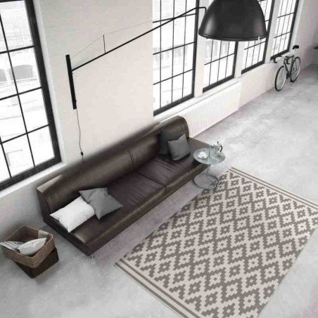tappeto moderno geometrico malaysia miri tortora