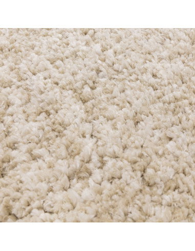Tappeto Barnaby Sand: comfort extra e design artigianale in tinta unita, perfetto per ambienti boho chic e tappeti etnici raffi