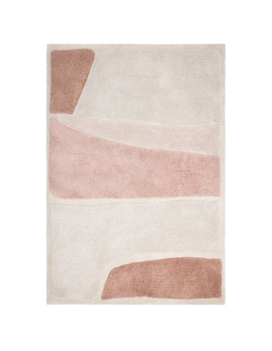 Elevate your space with the Horizon Clay boho rug, featuring soft geometric design and warm tones for a cozy, stylish bohemian