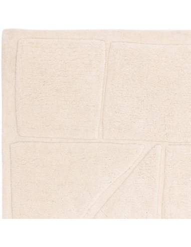 Elevate your space with the Horizon Ivory boho rug, featuring a soft ivory tone and elegant geometric design for lasting style