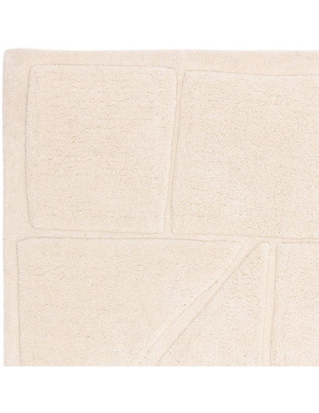 Elevate your space with the Horizon Ivory boho rug, featuring a soft ivory tone and elegant geometric design for lasting style