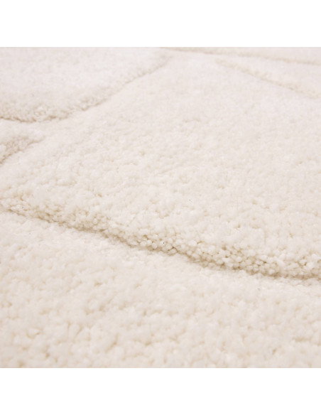 Elevate your space with the Horizon Ivory boho rug, featuring a soft ivory tone and elegant geometric design for lasting style