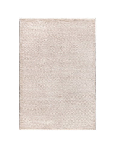 Elevate your space with the Laurent LA01 Beige/Natural boho rug, featuring a plush 7 cm height and an elegant abstract fantasy