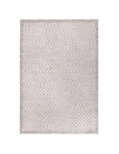 Tappeto Laurent LA02 Grey/Silver: eleganza moderna e stile boho chic, perfetto per ambienti contemporanei con un tocco etnico r