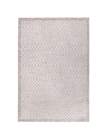 Tappeto Laurent LA02 Grey/Silver: eleganza moderna e stile boho chic, perfetto per ambienti contemporanei con un tocco etnico r