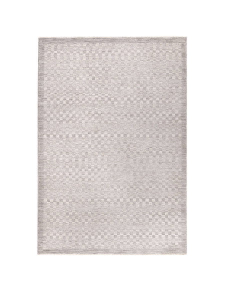 Tappeto Laurent LA02 Grey/Silver: eleganza moderna e stile boho chic, perfetto per ambienti contemporanei con un tocco etnico r