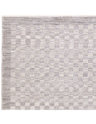 Tappeto Laurent LA02 Grey/Silver: eleganza moderna e stile boho chic, perfetto per ambienti contemporanei con un tocco etnico r