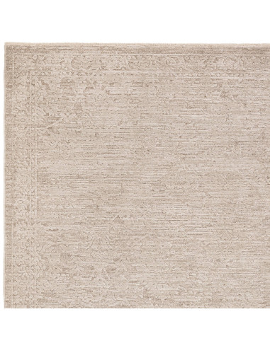Tappeto Laurent LA04 Beige/Natural: eleganza boho chic e design astratto per ambienti moderni, facile da pulire e perfetto per