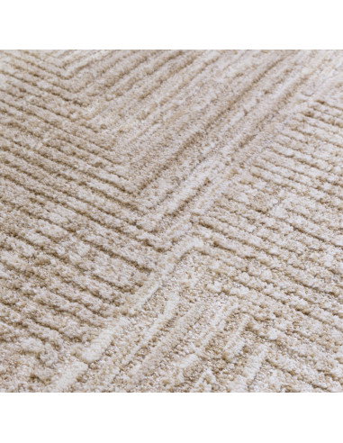 Tappeto Laurent LA06 Beige/Natural: eleganza e comfort con design astratto, perfetto per ambienti moderni e tappeti boho chic.