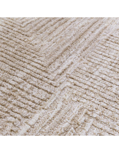 Tappeto Laurent LA06 Beige/Natural: eleganza e comfort con design astratto, perfetto per ambienti moderni e tappeti boho chic.