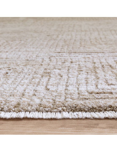 Tappeto Laurent LA06 Beige/Natural: eleganza e comfort con design astratto, perfetto per ambienti moderni e tappeti boho chic.