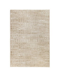 Tappeto Laurent LA07 Beige/Natural: design moderno e boho chic, resistente e facile da pulire, perfetto per donare stile ed ele