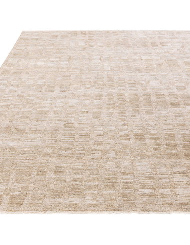 Elevate your space with the Laurent LA07 beige boho rug, featuring a durable, soft abstract design perfect for adding warmth an