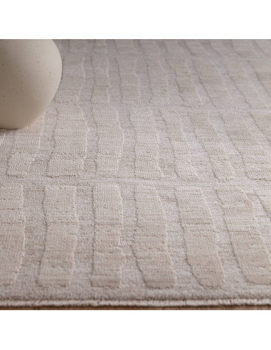 Tappeto Laurent LA08 Beige/Natural: eleganza e stile moderno per ambienti boho chic, resistente e facile da mantenere. Perfetto