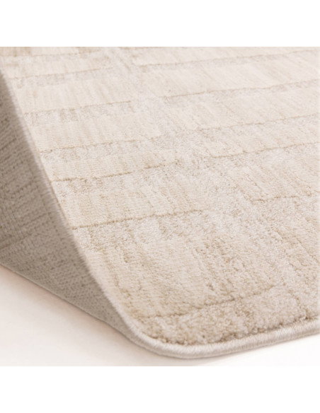 Tappeto Laurent LA08 Beige/Natural: eleganza e stile moderno per ambienti boho chic, resistente e facile da mantenere. Perfetto