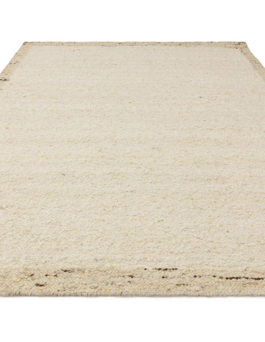 Tappeto Napa Ladder in lana naturale, stile boho chic con design etnico, morbido e versatile per un ambiente caldo e raffinato.