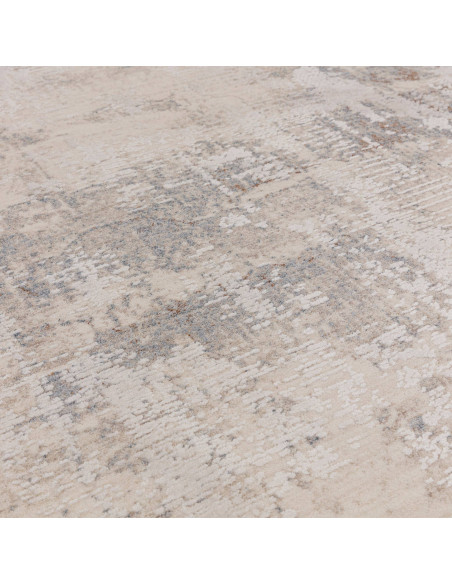 Elevate your space with the Seville 01 Ribera boho rug, featuring neutral tones and an abstract design for a stylish, durable,