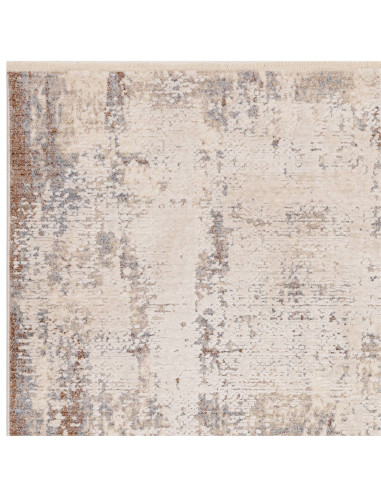 Elevate your space with the Seville 01 Ribera boho rug, featuring neutral tones and an abstract design for a stylish, durable,