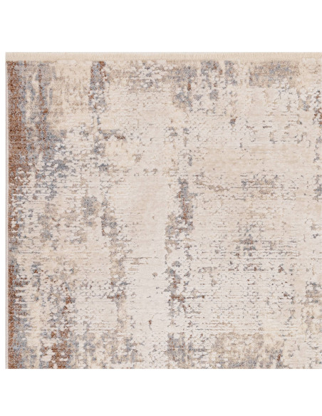 Elevate your space with the Seville 01 Ribera boho rug, featuring neutral tones and an abstract design for a stylish, durable,