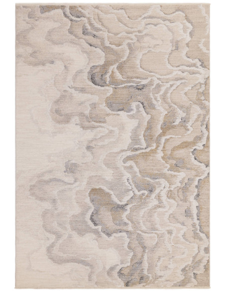 Add warmth and style with the Seville 02 Setas boho rug, featuring soft neutrals and abstract patterns for a cozy, modern bohem