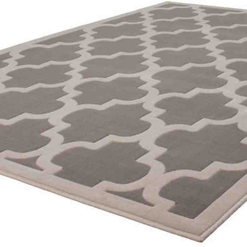 tappeto moderno geometrico manolya 2097 argento
