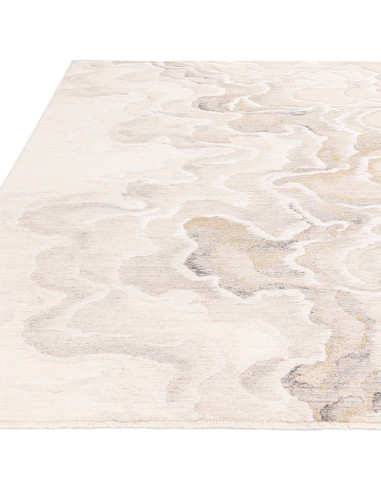 Add warmth and style with the Seville 02 Setas boho rug, featuring soft neutrals and abstract patterns for a cozy, modern bohem