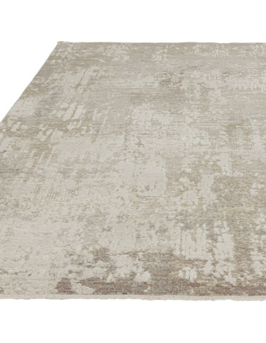 Elevate your space with the Seville 04 Nasrid boho rug, featuring an abstract design, durable polyester fibers, and versatile s