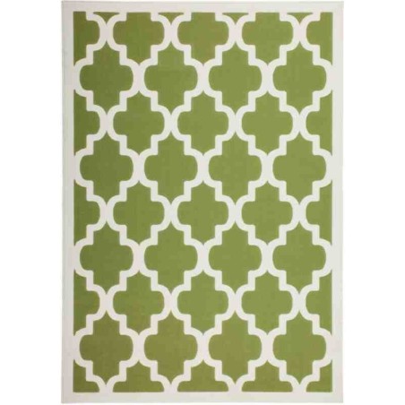tappeto moderno geometrico manolya 2097 verde