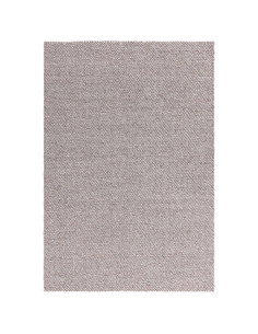 Tappeto Zander Charcoal in lana e poliestere, perfetto per ambienti boho chic ed etnici, elegante, resistente e facile da mante