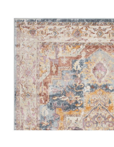 Tappeto Flores Azin FR01: eleganza classica e colori sofisticati per ambienti accoglienti. Perfetto tra i tappeti tradizionali