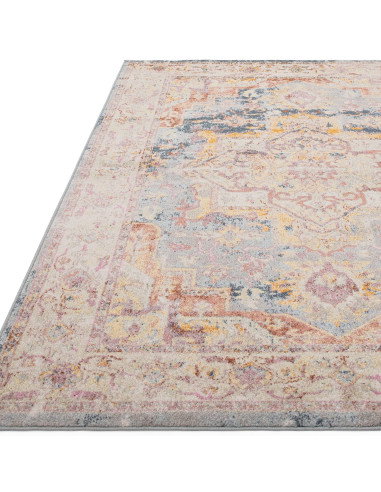 Tappeto Flores Azin FR01: eleganza classica e colori sofisticati per ambienti accoglienti. Perfetto tra i tappeti tradizionali