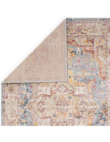 Tappeto Flores Azin FR01: eleganza classica e colori sofisticati per ambienti accoglienti. Perfetto tra i tappeti tradizionali