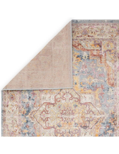 Tappeto Flores Azin FR01: eleganza classica e colori sofisticati per ambienti accoglienti. Perfetto tra i tappeti tradizionali