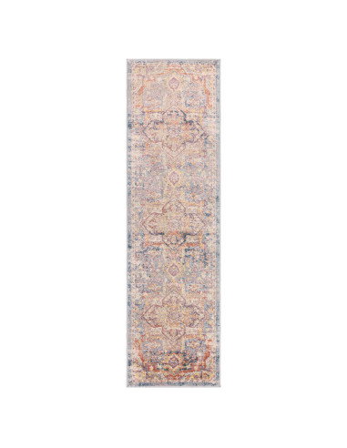 Elevate your home with the Flores Azin FR01 classic rug, featuring a timeless medallion pattern and durable, easy-care syntheti