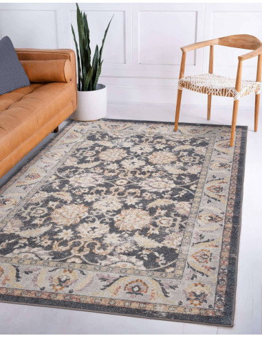 Tappeto Flores Farah FR07: eleganza classica e spessore 1.1 cm, perfetto per ambienti raffinati con stile e praticità.