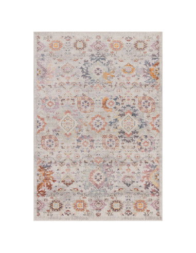 Tappeto Flores Mina FR02: eleganza classica e colori delicati per ambienti raffinati. Perfetto mix di stile tradizionale e comf