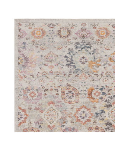 Tappeto Flores Mina FR02: eleganza classica e colori delicati per ambienti raffinati. Perfetto mix di stile tradizionale e comf
