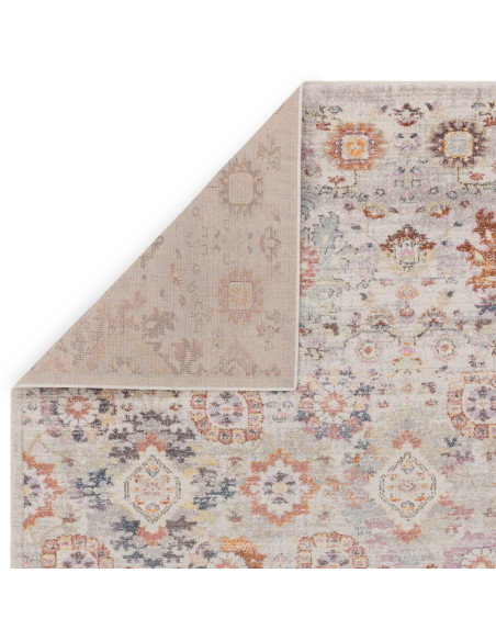 Tappeto Flores Mina FR02: eleganza classica e colori delicati per ambienti raffinati. Perfetto mix di stile tradizionale e comf