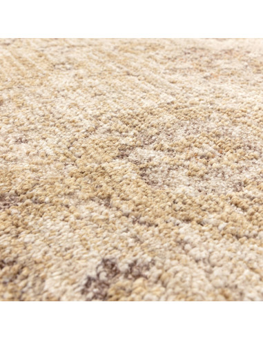 Elevate your space with the Heriz Ornate Beige rug, a durable classic rug featuring timeless medallion patterns in soft, neutra
